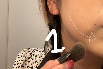 スリムクリエイトパウダーA/KATE/ハイライトを使ったクチコミ(4枚目)