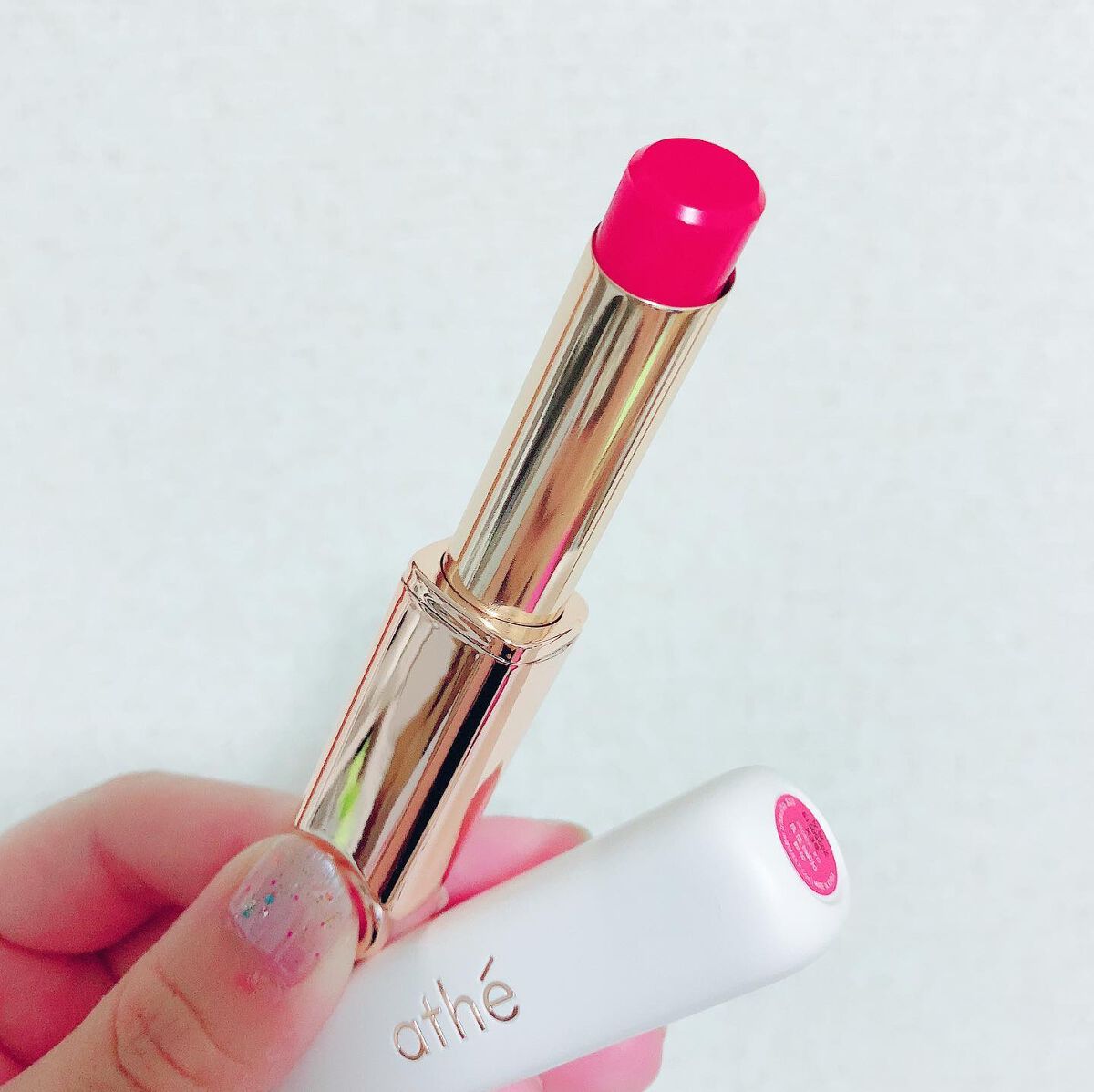 オーセンティック リップ バーム/athé/口紅を使ったクチコミ(2枚目)