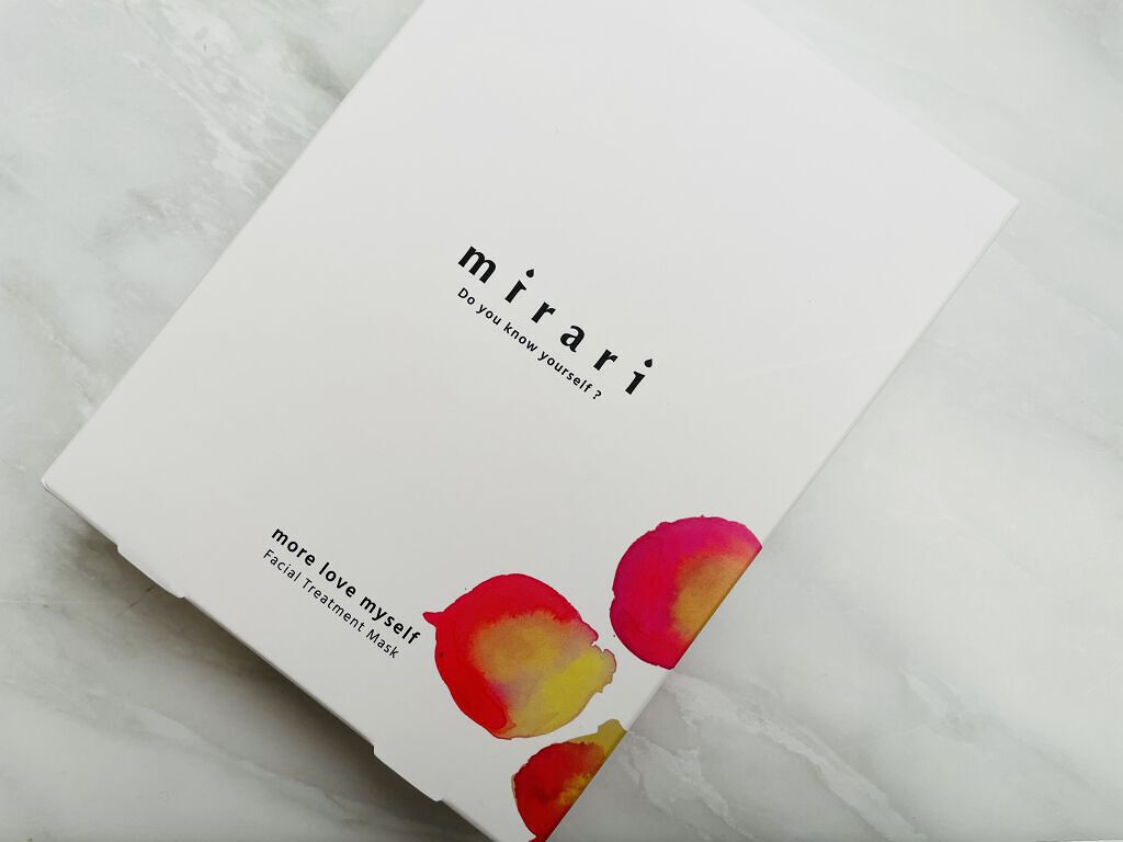 フェイシャルトリートメントマスク 06 more love myself/mirari/シートマスク・パックを使ったクチコミ（2枚目）