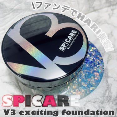 V3 エキサイティングファンデーション/SPICARE/クッションファンデーションを使ったクチコミ（1枚目）