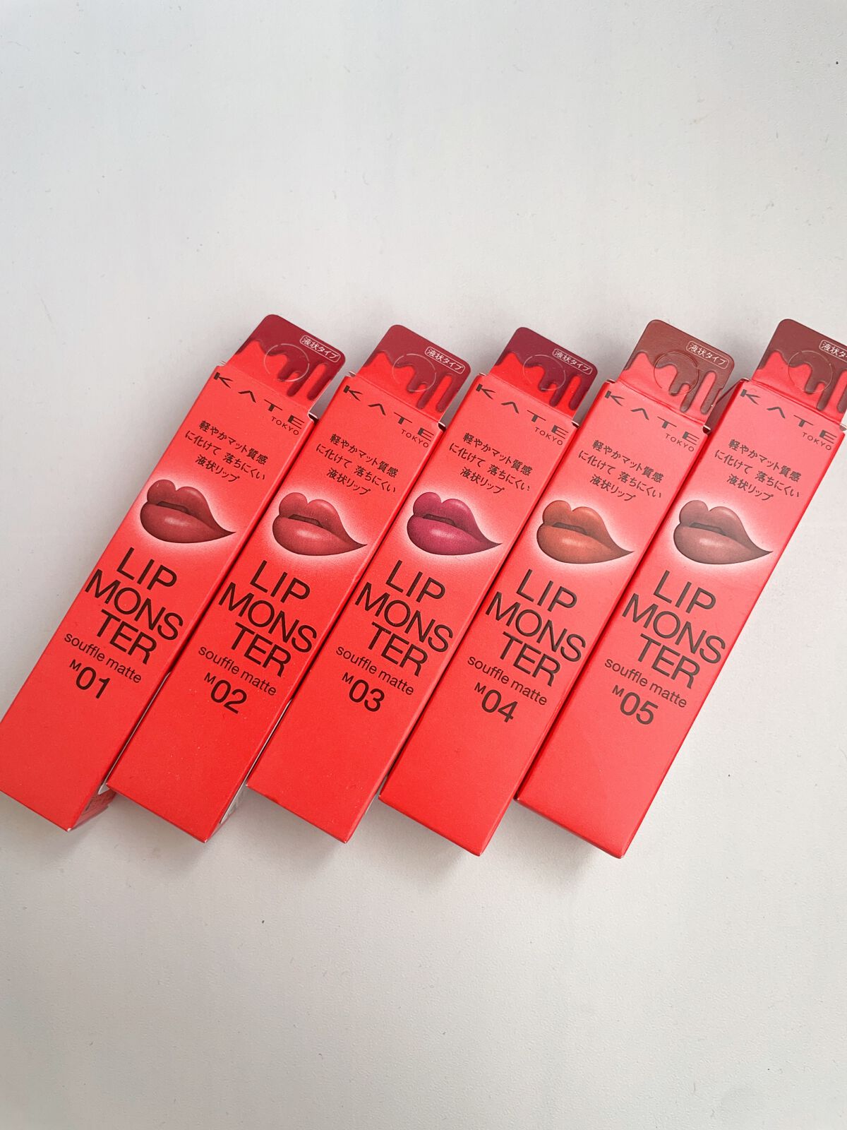 リップモンスター スフレマット/KATE/口紅を使ったクチコミ(1枚目)