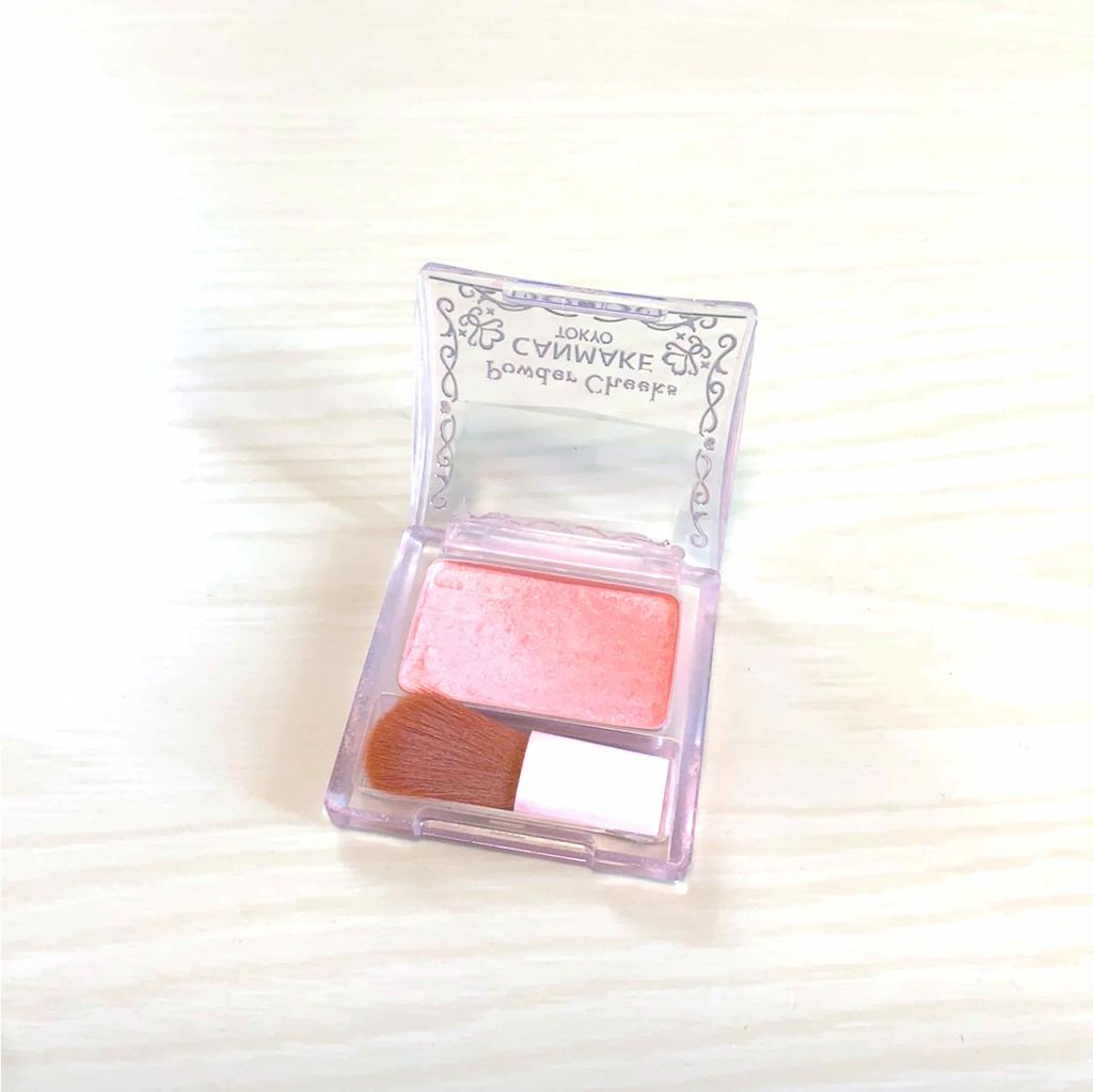 【旧品】パウダーチークス/キャンメイク/パウダーチークを使ったクチコミ(1枚目)