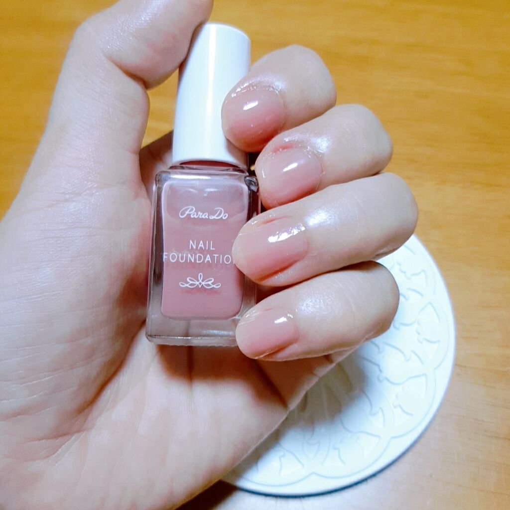 ネイルファンデーション/パラドゥ/マニキュアを使ったクチコミ(1枚目)