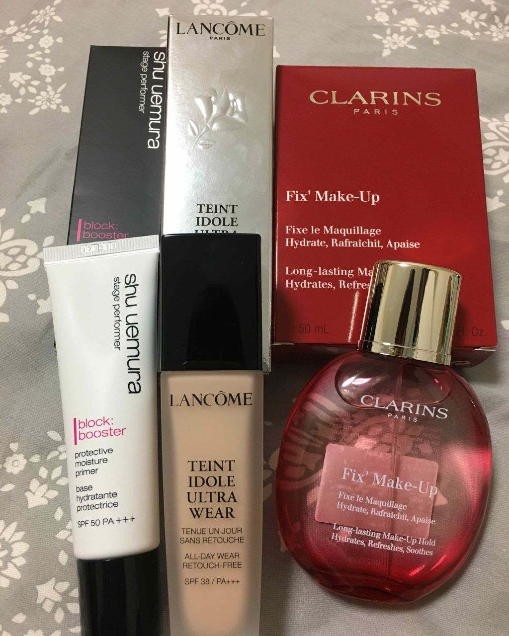 フィックス メイクアップ/CLARINS/ミスト状化粧水を使ったクチコミ（1枚目）