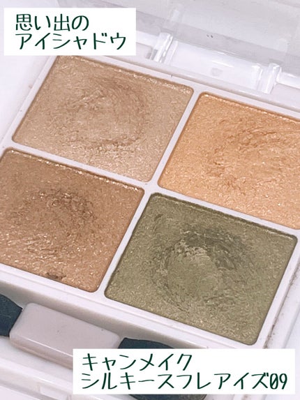 シルキースフレアイズ/キャンメイク/アイシャドウパレットを使ったクチコミ(1枚目)