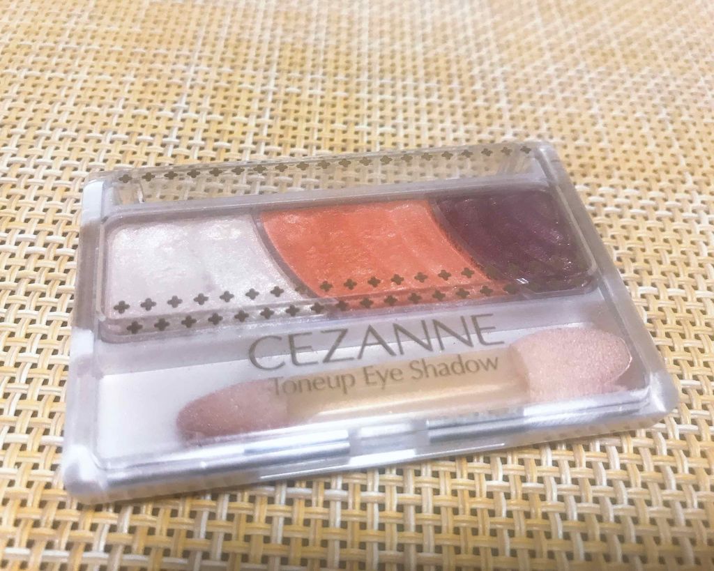 トーンアップアイシャドウ/CEZANNE/アイシャドウパレットを使ったクチコミ(1枚目)