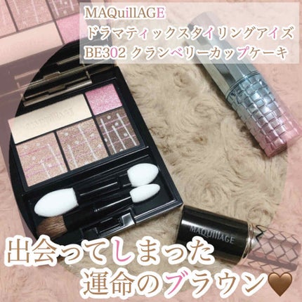 ドラマティックスタイリングアイズ/マキアージュ/アイシャドウパレットを使ったクチコミ(1枚目)