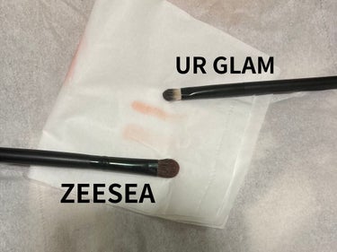 UR GLAM　EYESHADOW BRUSH C（アイシャドウブラシC）/U R GLAM/メイクブラシを使ったクチコミ（3枚目）