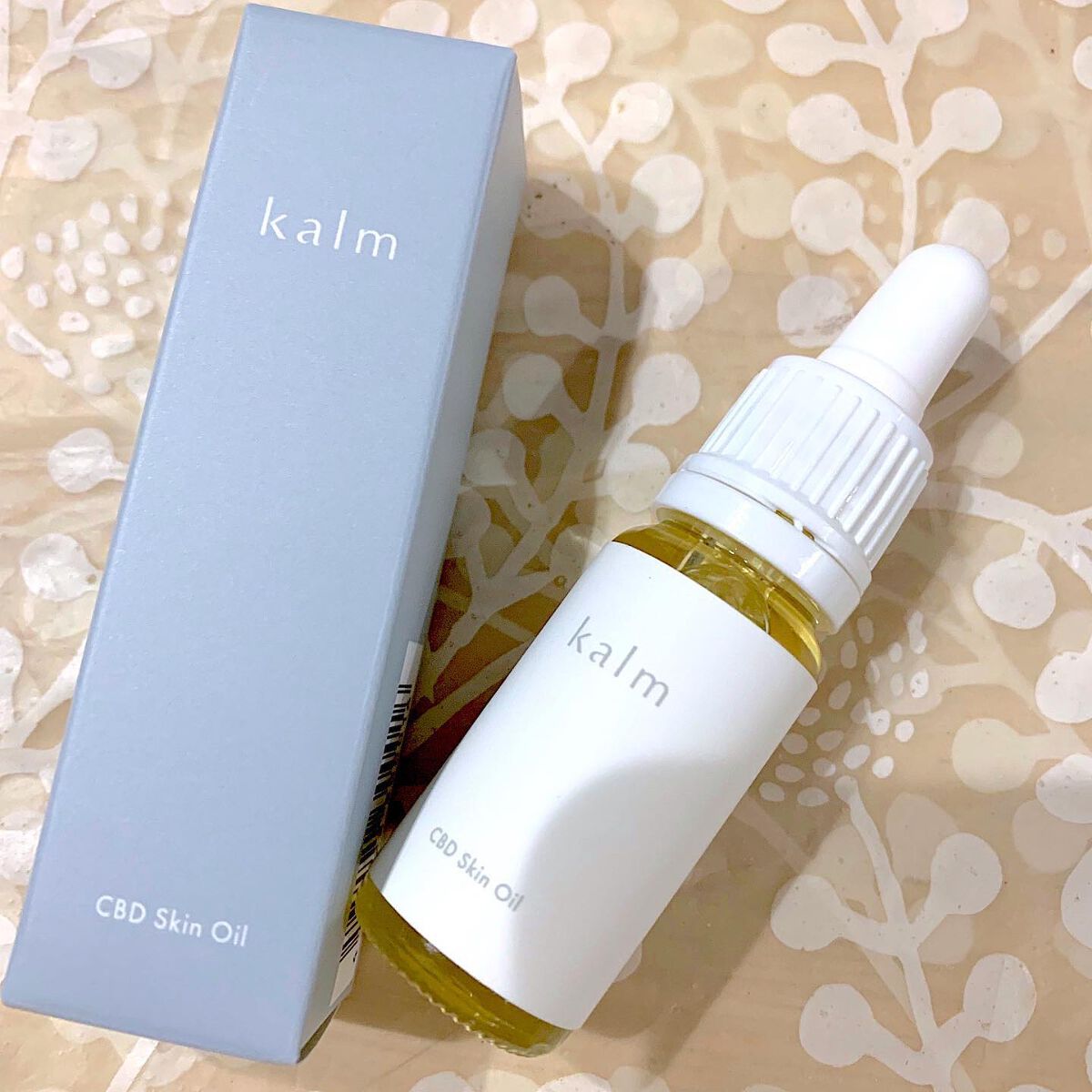 CBDスキンオイル/kalm/フェイスオイルを使ったクチコミ(1枚目)