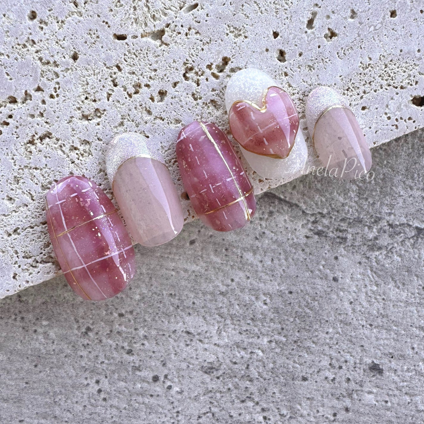 mamico on LIPS 「*ラブリーなピンクチェック💕やわらかいチェック柄がお気に入り✨..」(1枚目)