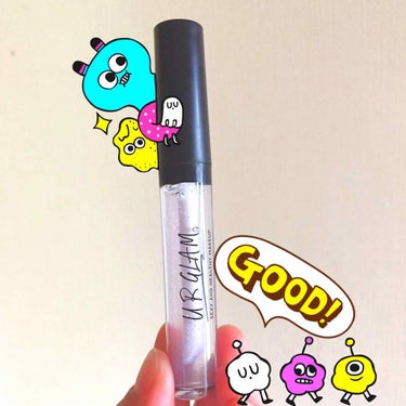 UR GLAM　SHEER LIP GLOSS シャイニークリア/U R GLAM/リップグロスを使ったクチコミ（1枚目）