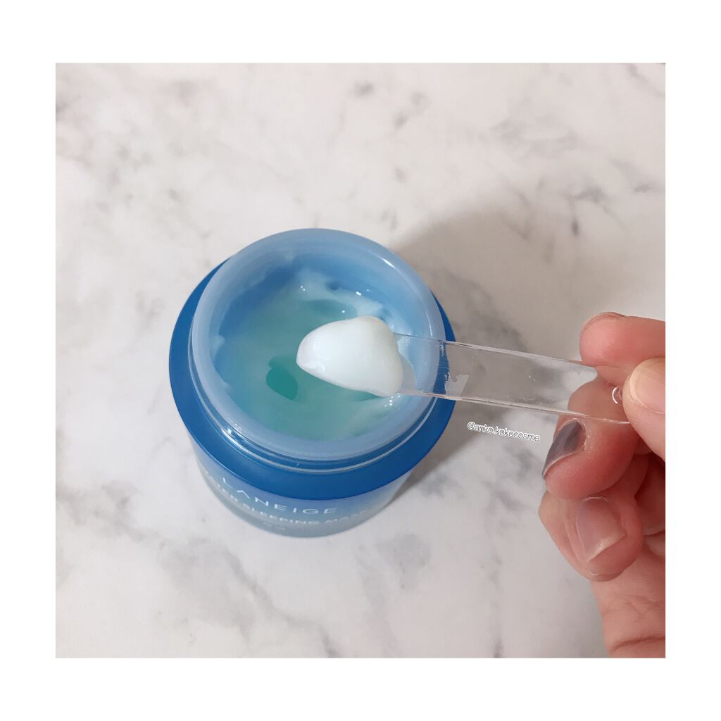 ウォータースリーピングパック/LANEIGE/フェイスクリームを使ったクチコミ(3枚目)