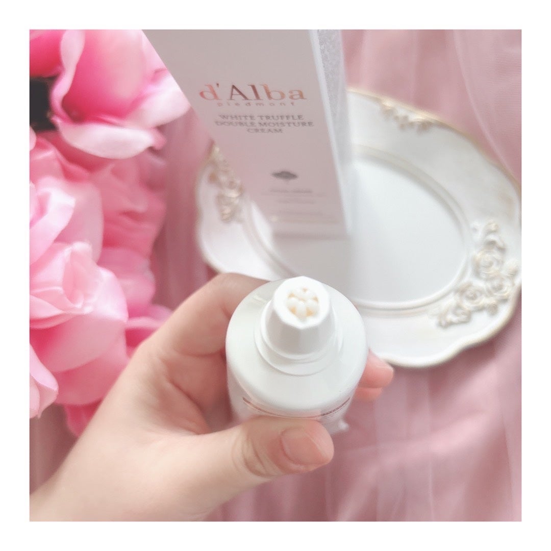 ホワイトトリュフダブルモイスチャークリーム/ダルバ/フェイスクリームを使ったクチコミ(2枚目)