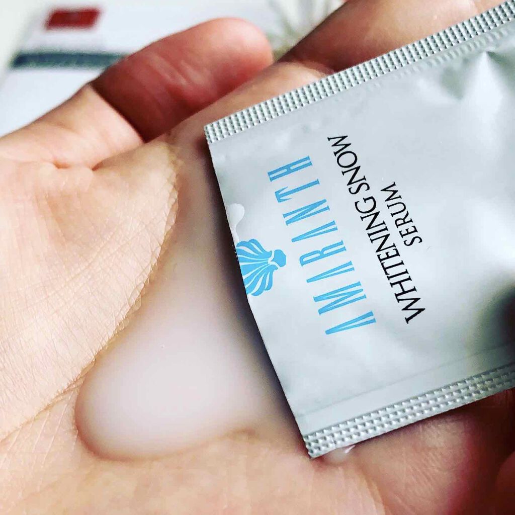 ホワイトニングスノー セラム/ドクターソワ/美容液を使ったクチコミ（2枚目）