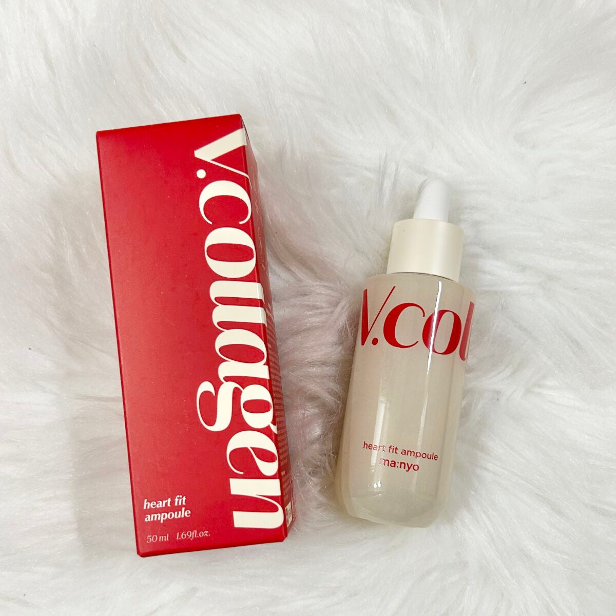 Vコラーゲン ハートフィットアンプル/manyo/美容液を使ったクチコミ(1枚目)