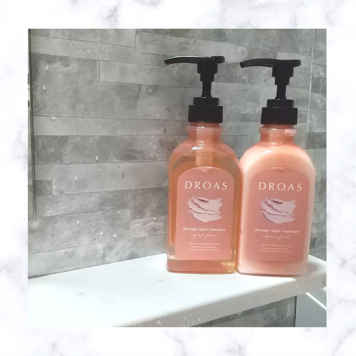 ダメージリペアシャンプー/トリートメント/DROAS/市販シャンプーを使ったクチコミ（1枚目）