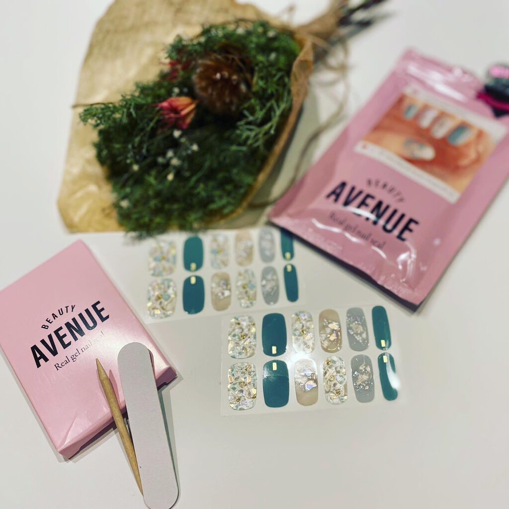 リアルジェルネイルシール/BEAUTY AVENUE/ネイルシールを使ったクチコミ（2枚目）