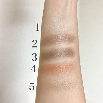 ブラウンシェードアイズ/KATE/アイシャドウパレットを使ったクチコミ(5枚目)