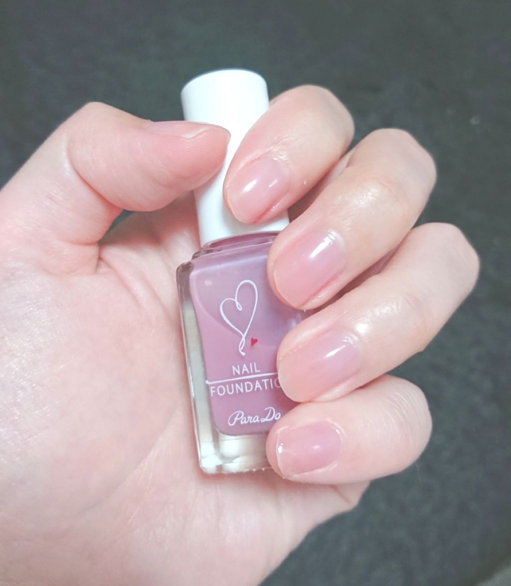 ネイルファンデーション/パラドゥ/マニキュアを使ったクチコミ(1枚目)