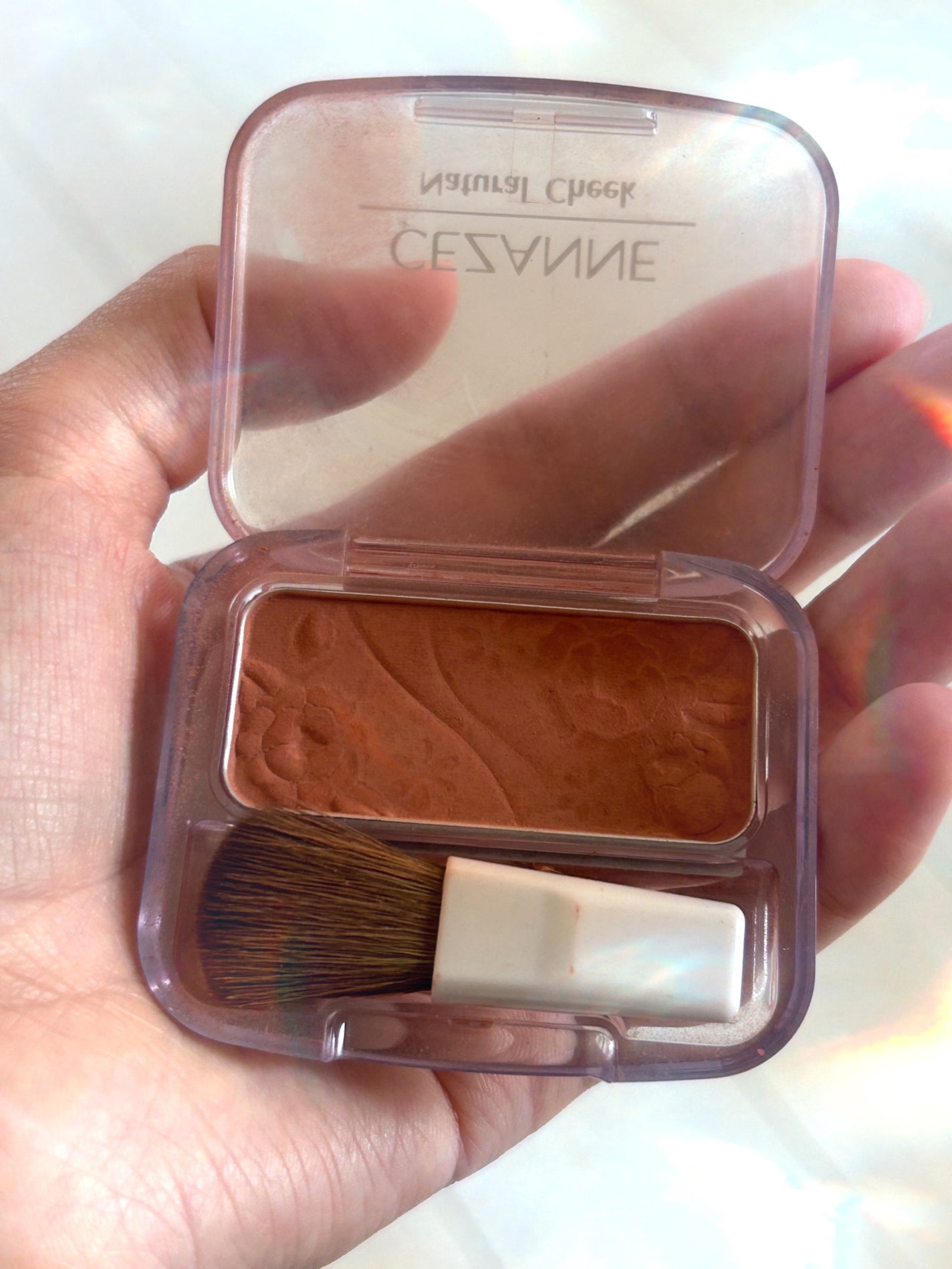 ナチュラル チークN/CEZANNE/パウダーチークを使ったクチコミ(1枚目)