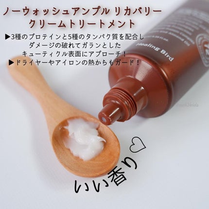 ノーウォッシュセラム トリートメント/Healing bird/ヘアオイルを使ったクチコミ(7枚目)