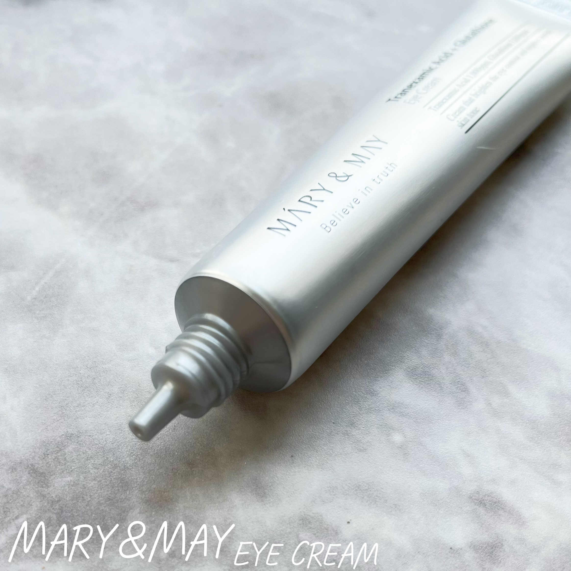 トラネキサム酸＋グルタチオン アイクリーム/MARY&MAY/アイケア・アイクリームを使ったクチコミ（3枚目）