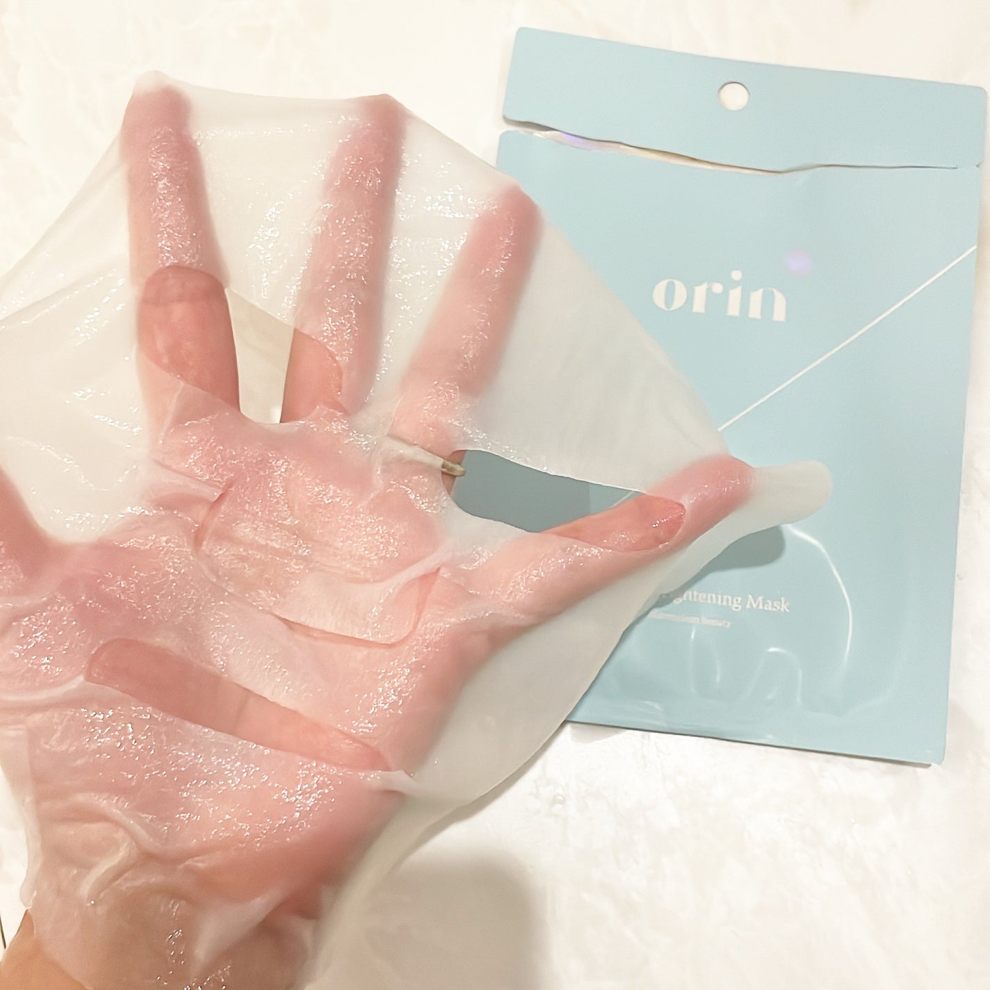 エスティーブライトニングマスク/orin/シートマスク・パックを使ったクチコミ(4枚目)