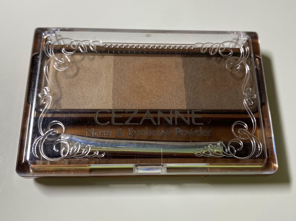ノーズ＆アイブロウパウダー/CEZANNE/パウダーアイブロウを使ったクチコミ（1枚目）