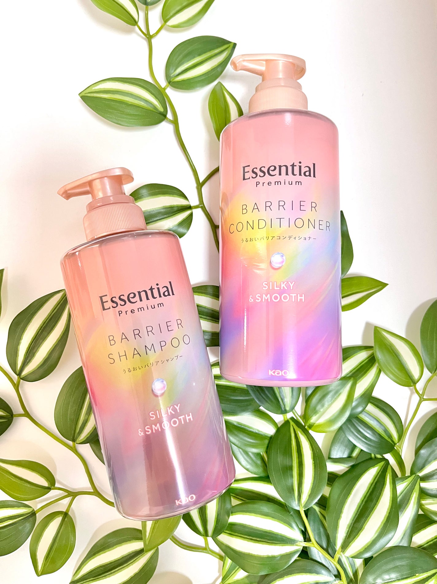 エッセンシャルプレミアム バリアシャンプー・コンディショナー シルキー&スムース/エッセンシャル/市販シャンプーを使ったクチコミ(7枚目)