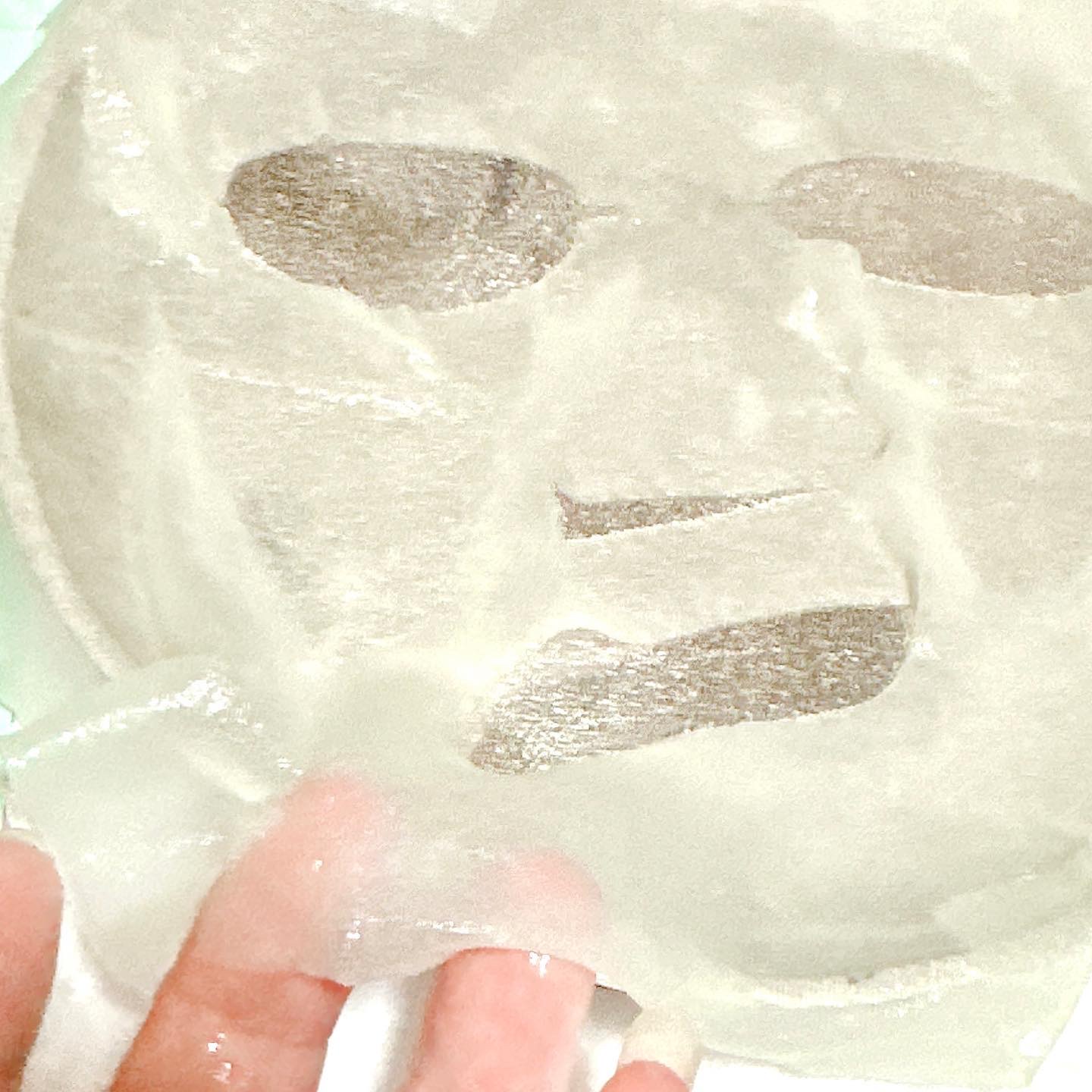 1番 ヒノキ水81%シートマスク/numbuzin/シートマスク・パックを使ったクチコミ（3枚目）