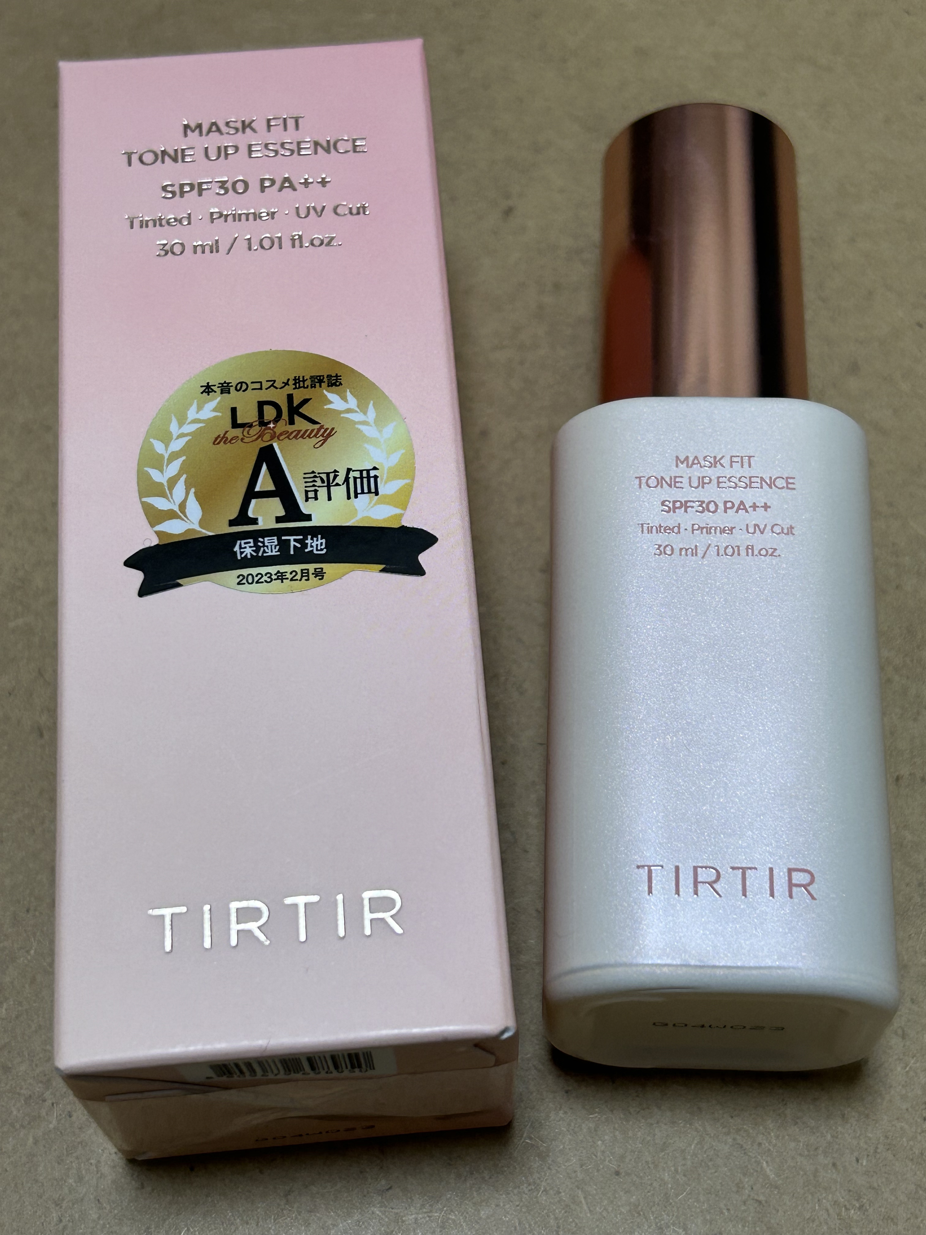 マスクフィットトーンアップエッセンス/TIRTIR(ティルティル)/化粧下地を使ったクチコミ（1枚目）