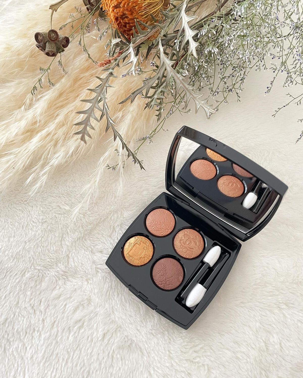 レ キャトル オンブル/CHANEL/アイシャドウパレットを使ったクチコミ（1枚目）