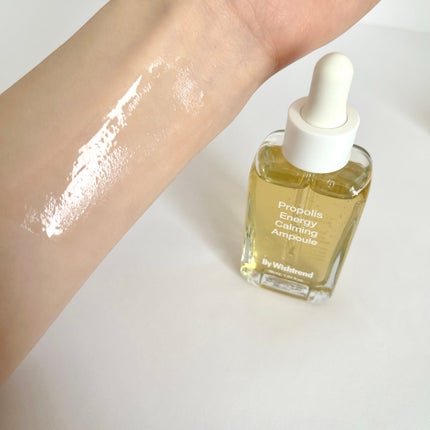 プロポリスエナジーカーミングアンプル/By Wishtrend/美容液を使ったクチコミ(4枚目)