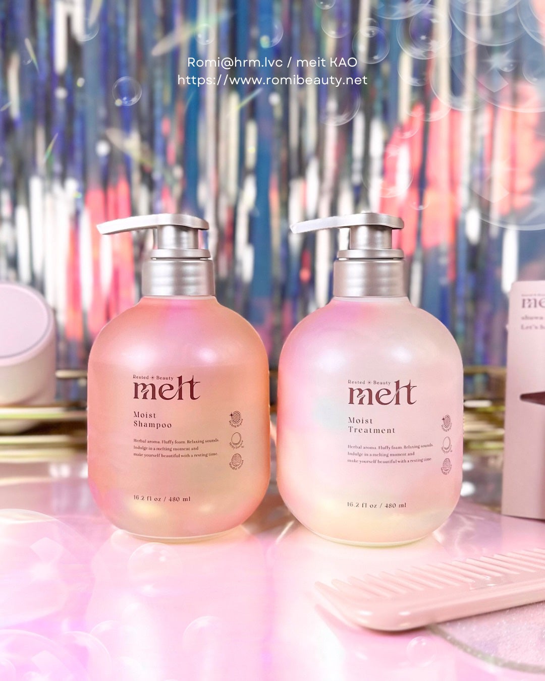 メルト モイストシャンプー/トリートメント/melt/市販シャンプーを使ったクチコミ(1枚目)