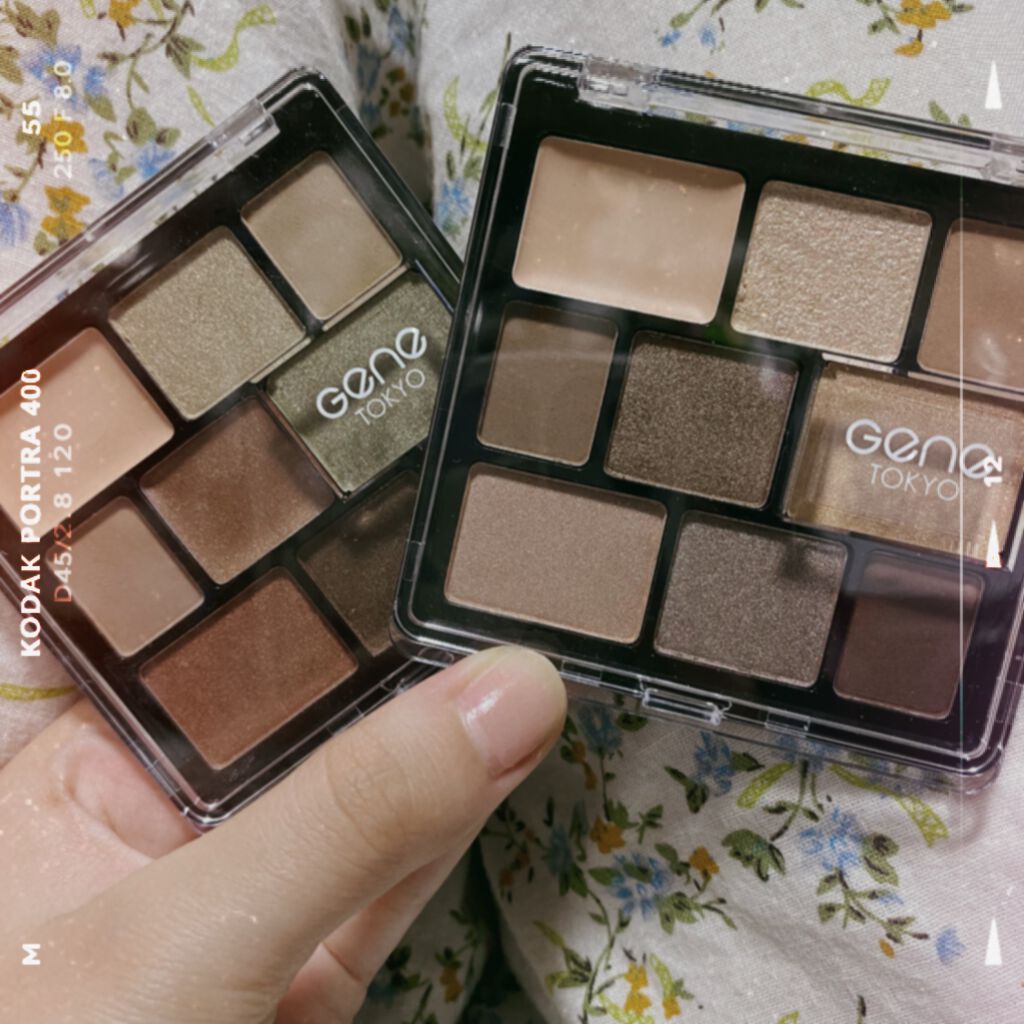 ムードアイシャドウパレット/GENE TOKYO/アイシャドウパレットを使ったクチコミ（1枚目）