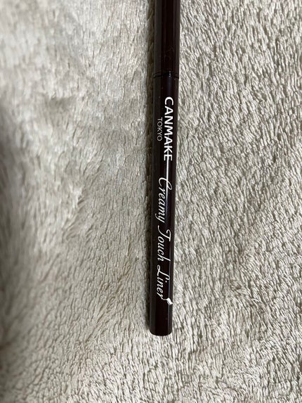 クリーミータッチライナー/キャンメイク/ジェルアイライナーを使ったクチコミ(1枚目)