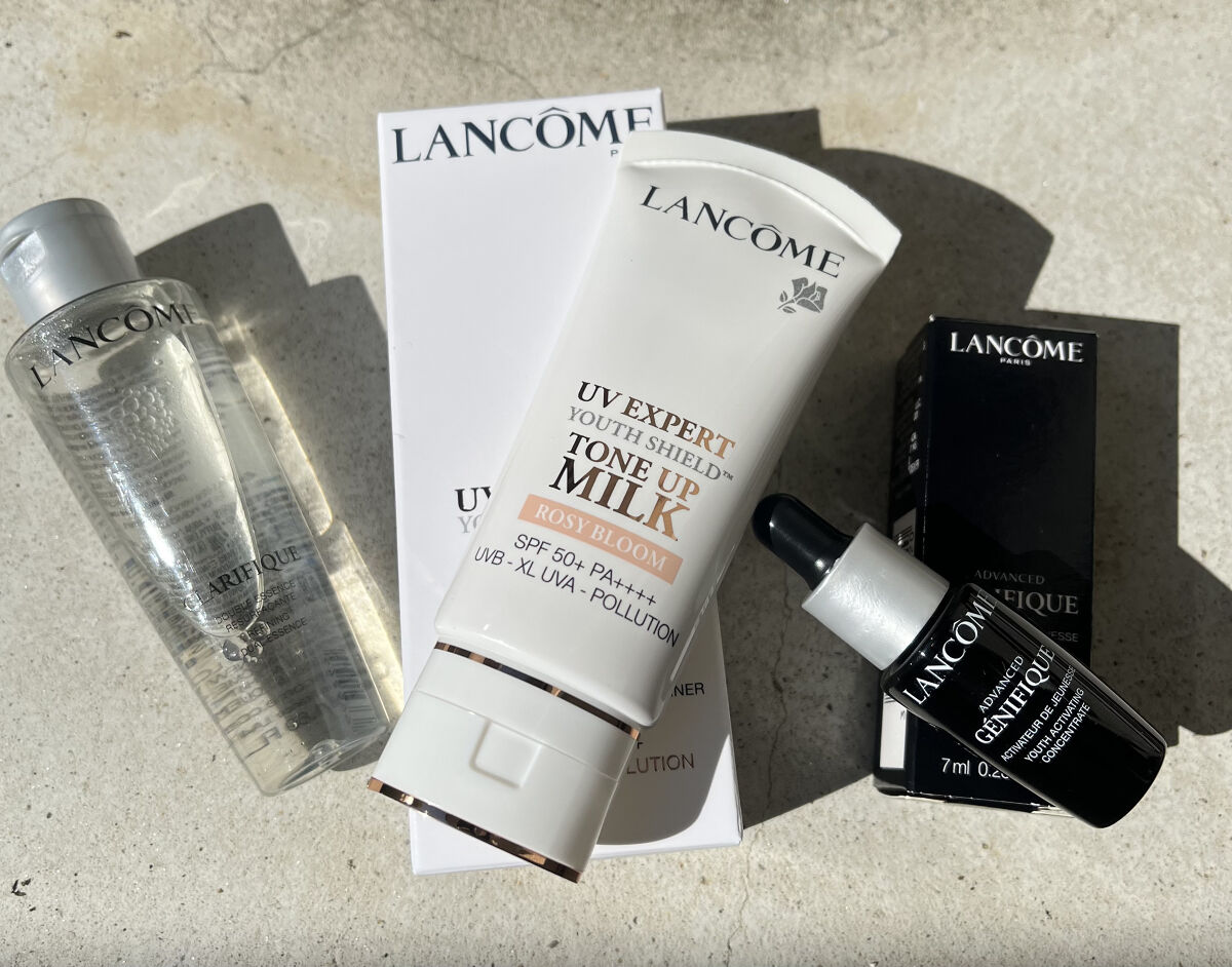 UV エクスペール トーン アップ ローズ/LANCOME/日焼け止め・UVケアを使ったクチコミ（2枚目）