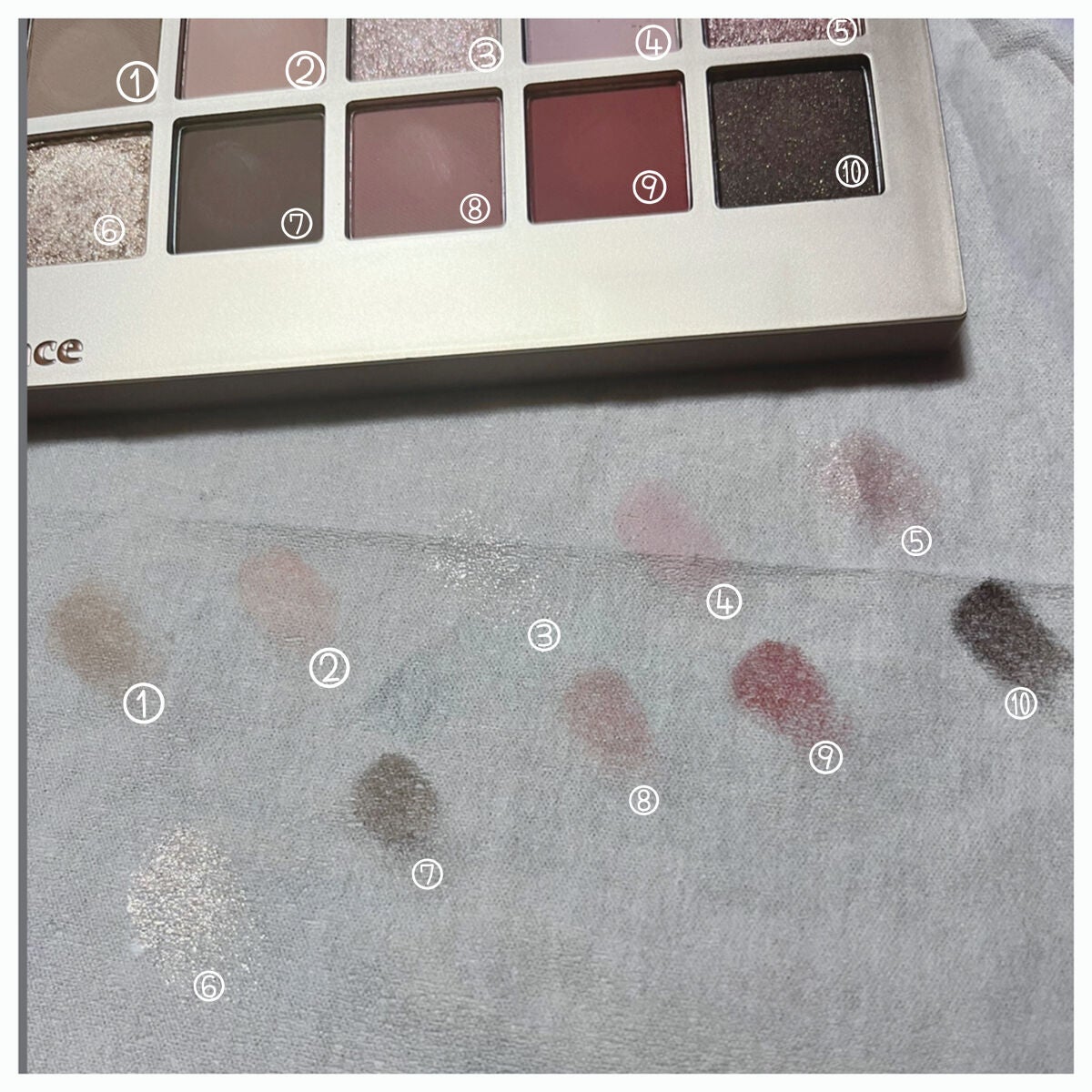 ニューデップスアイシャドウパレット/hince/アイシャドウパレットを使ったクチコミ(2枚目)