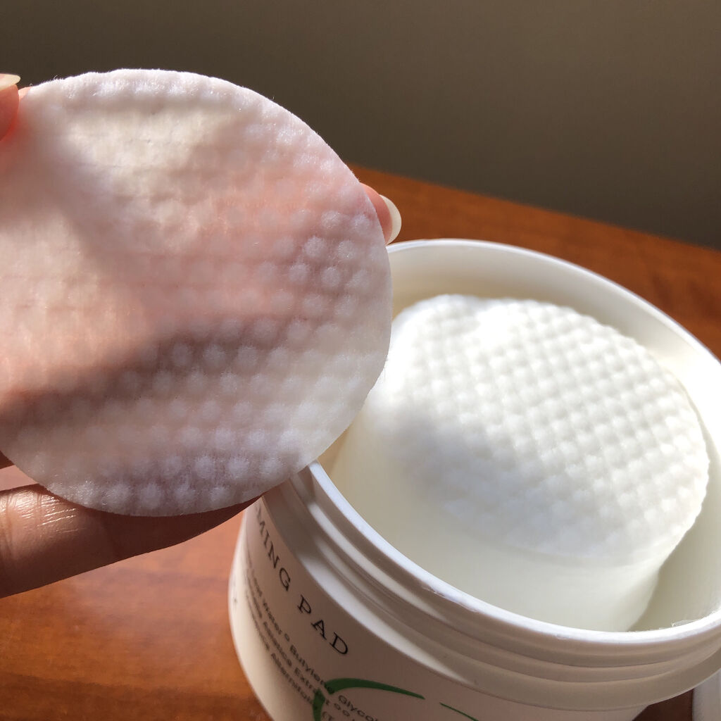 ワンステップグリーンカーミングパッド/COSRX/トナーパッドを使ったクチコミ（2枚目）