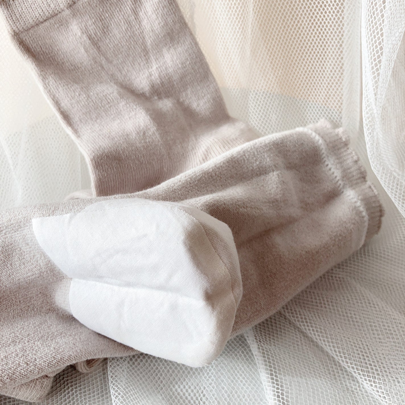 つま先オープンかかと保湿ソックス/3COINS/暖かい靴下を使ったクチコミ(4枚目)