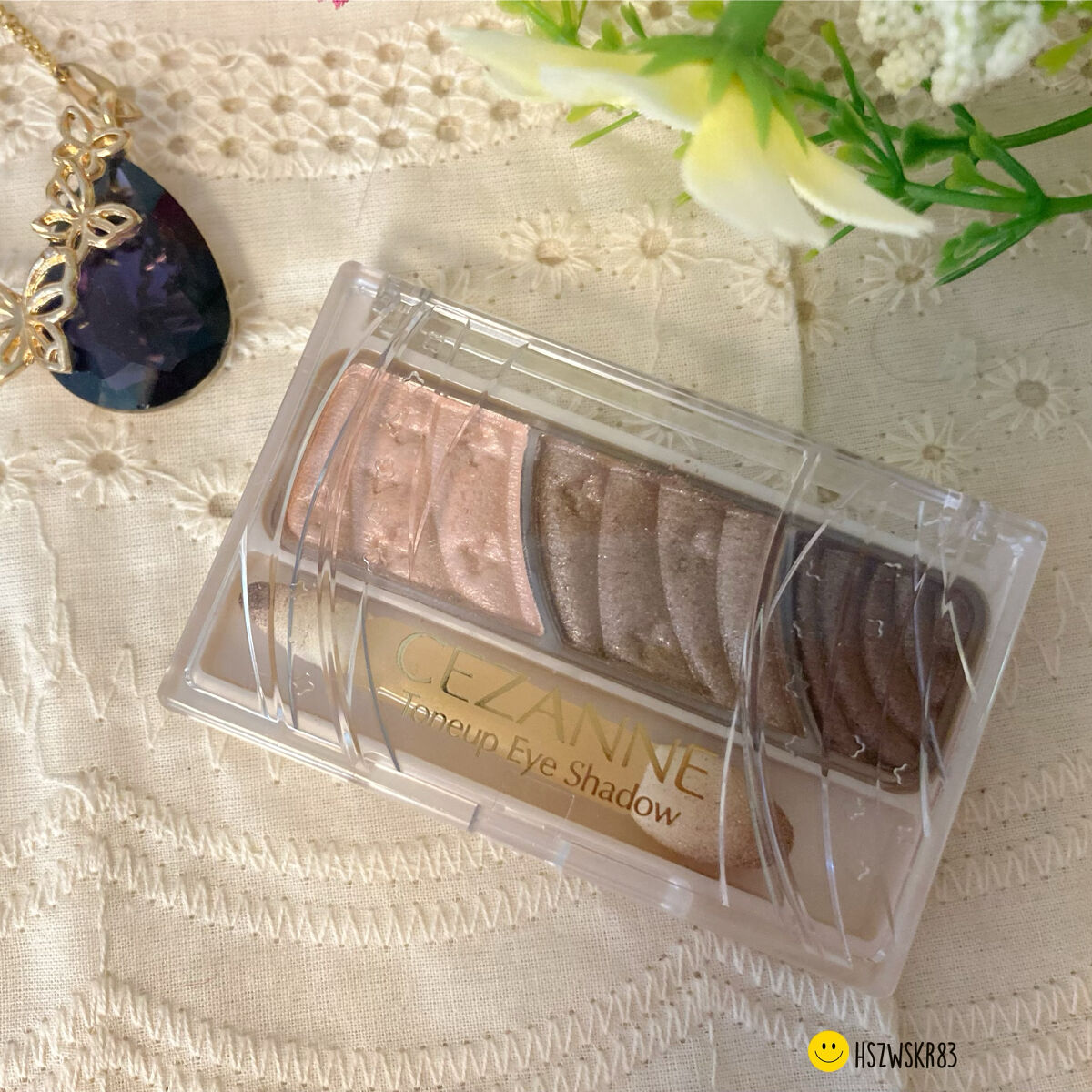 トーンアップアイシャドウ/CEZANNE/アイシャドウパレットを使ったクチコミ（2枚目）