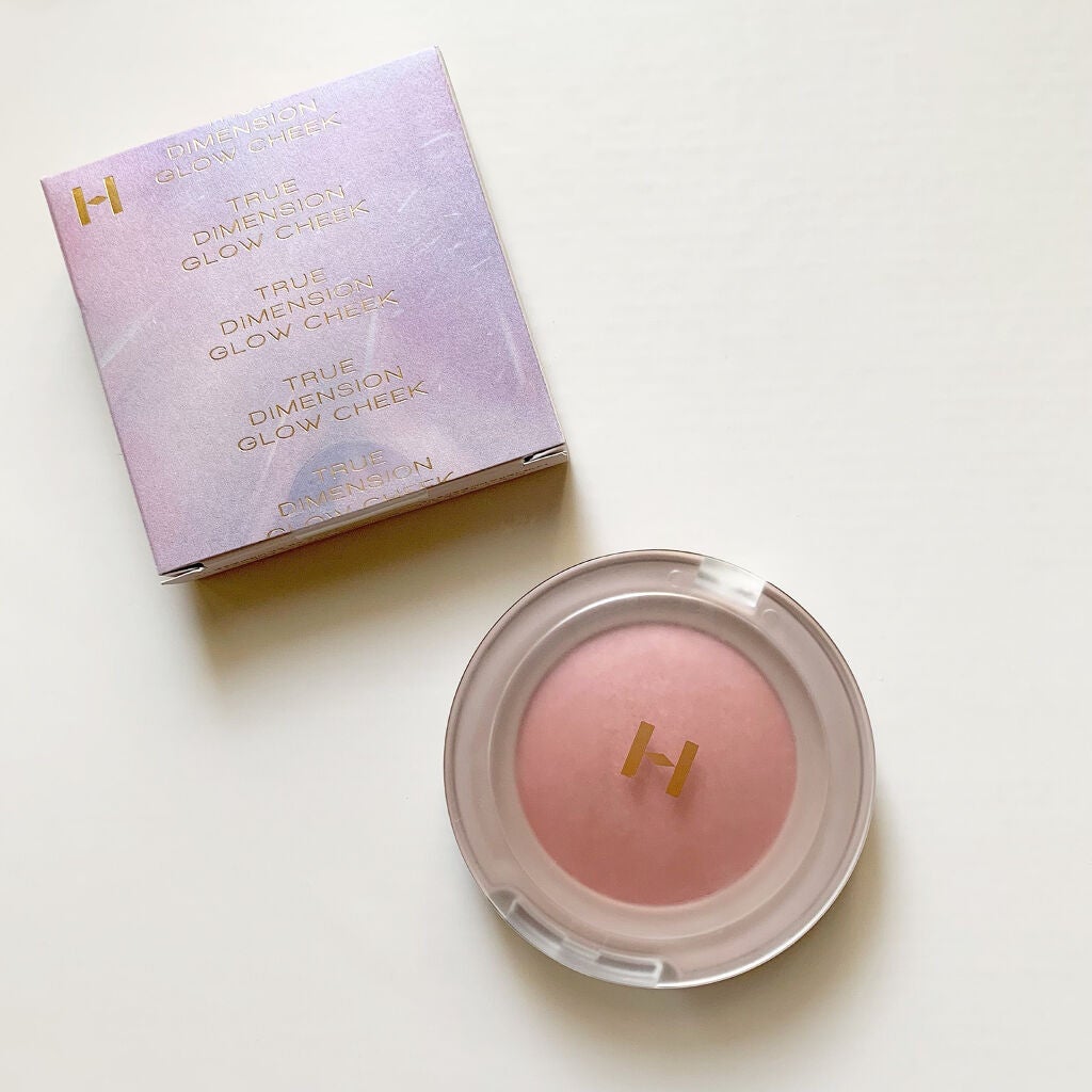 トゥルーディメンショングロウチーク/hince/パウダーチークを使ったクチコミ(1枚目)