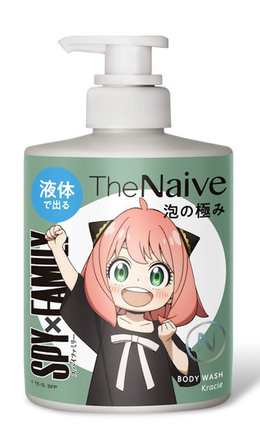 The Naive ボディソープ 液体タイプ　 SPY×FAMILYデザイン（ポンプ５００mL）