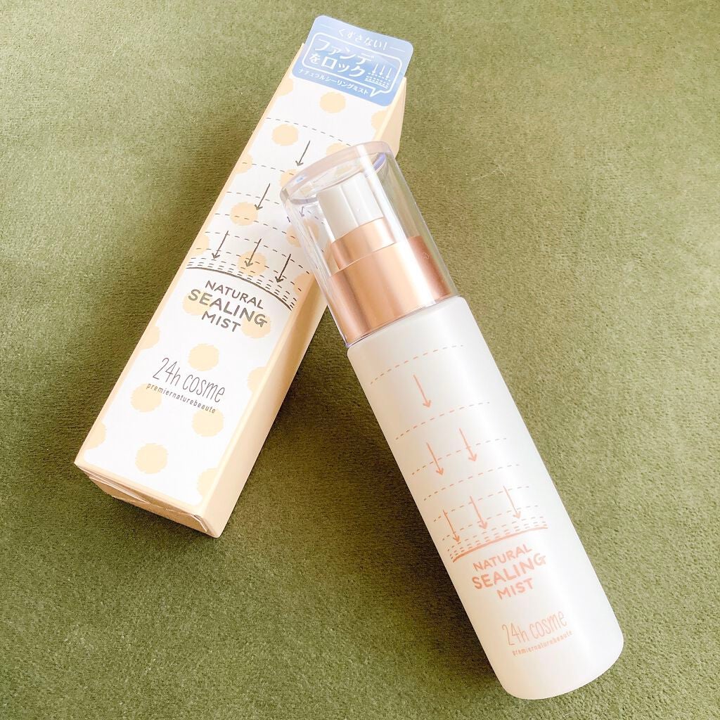 24 ナチュラルシーリングミスト/24h cosme/ミスト状化粧水を使ったクチコミ(1枚目)