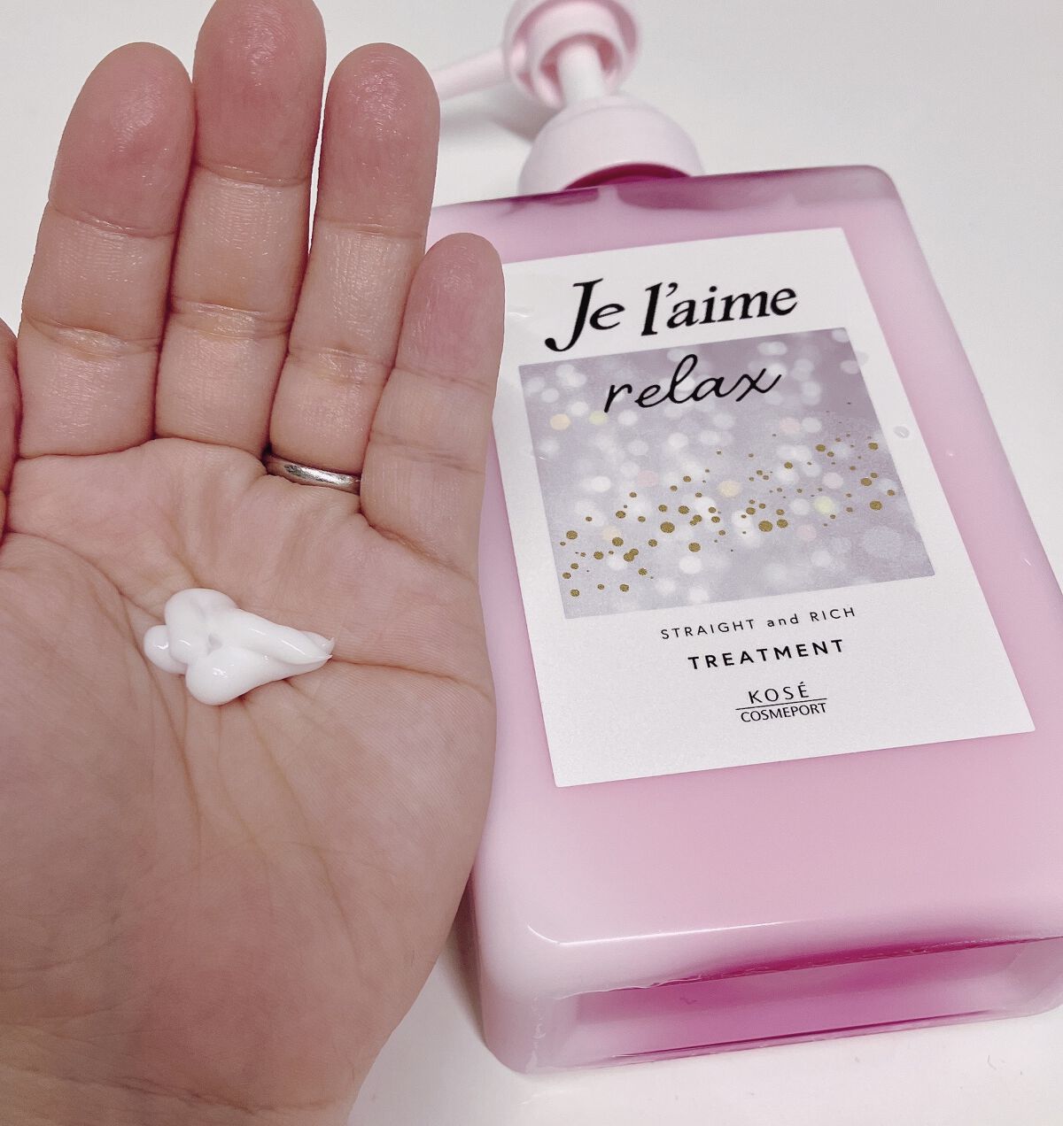 リラックス ミッドナイトリペア シャンプー／ヘアトリートメント (ストレート＆リッチ)/Je l'aime/市販シャンプーを使ったクチコミ（3枚目）