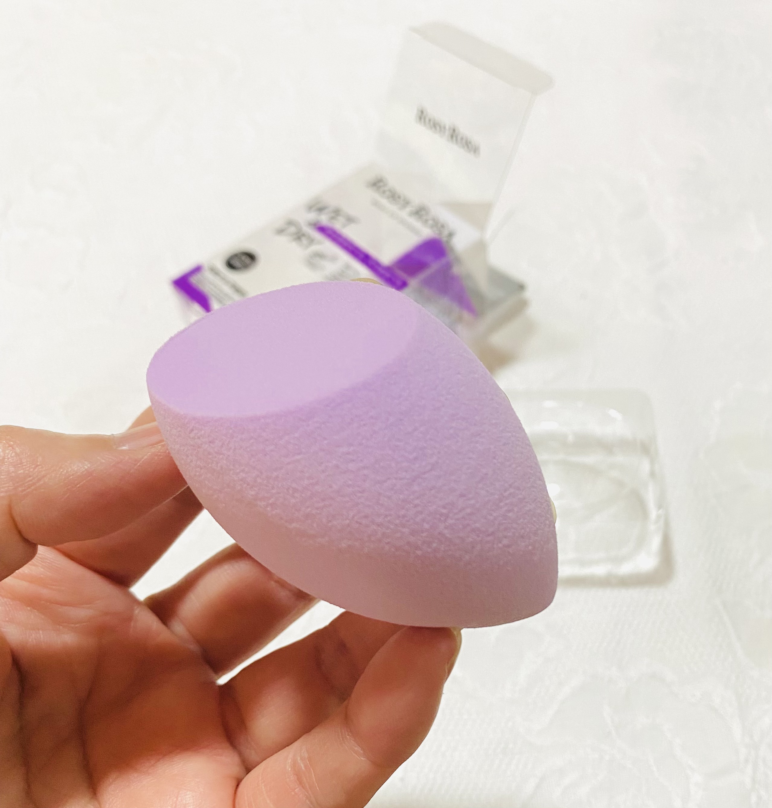 3Dスポンジ〈WET＆DRY〉/ロージーローザ/パフ・スポンジを使ったクチコミ（2枚目）