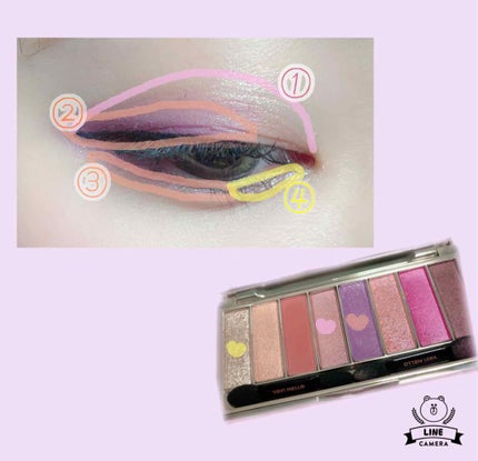 ファーストコレクションアイズ/VAVI MELLO/アイシャドウパレットを使ったクチコミ(2枚目)