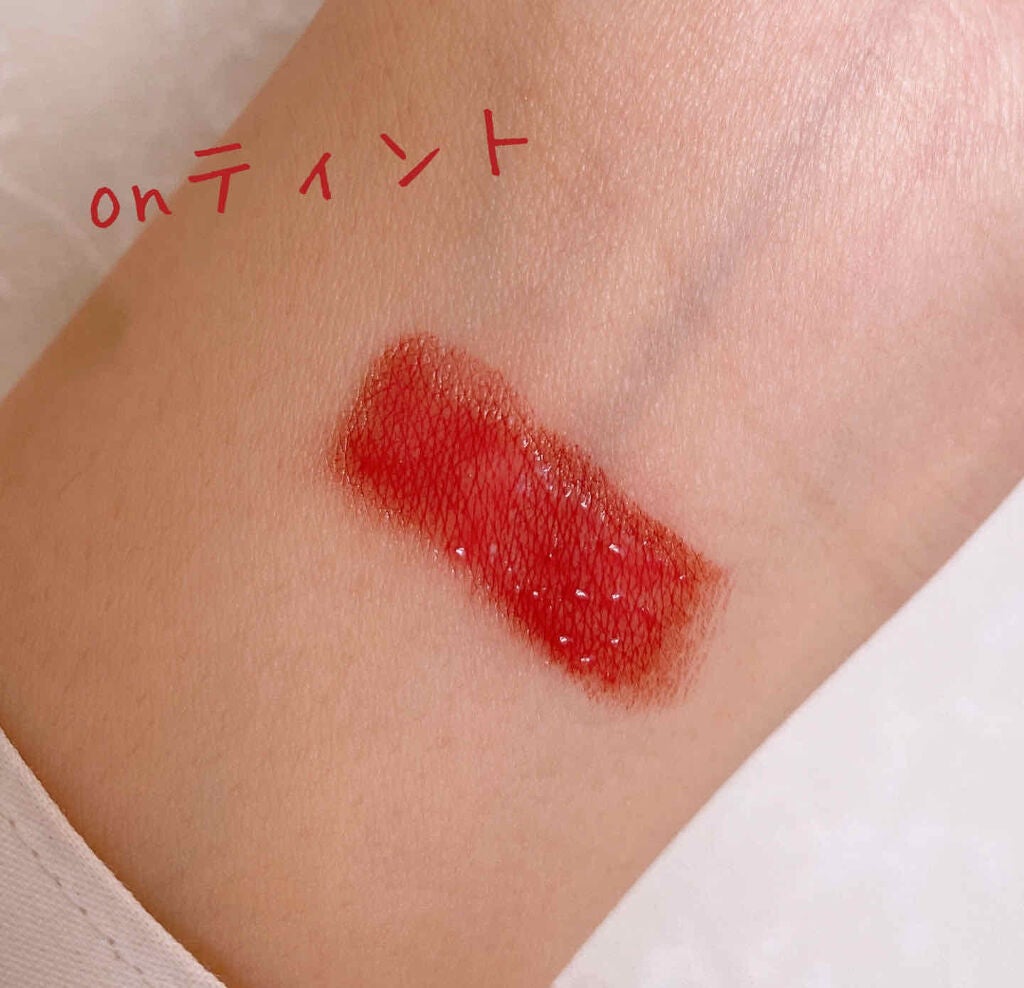 リップティントシロップ/キャンメイク/リップティントを使ったクチコミ(3枚目)