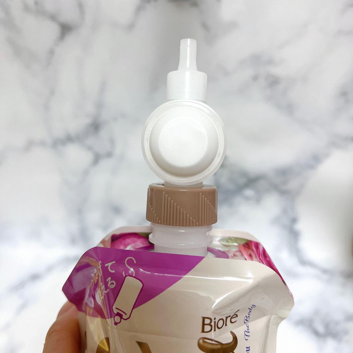 ザ ボディ ぬれた肌に使うボディ乳液 エアリーブーケの香り/ビオレu/ボディミルクを使ったクチコミ(4枚目)