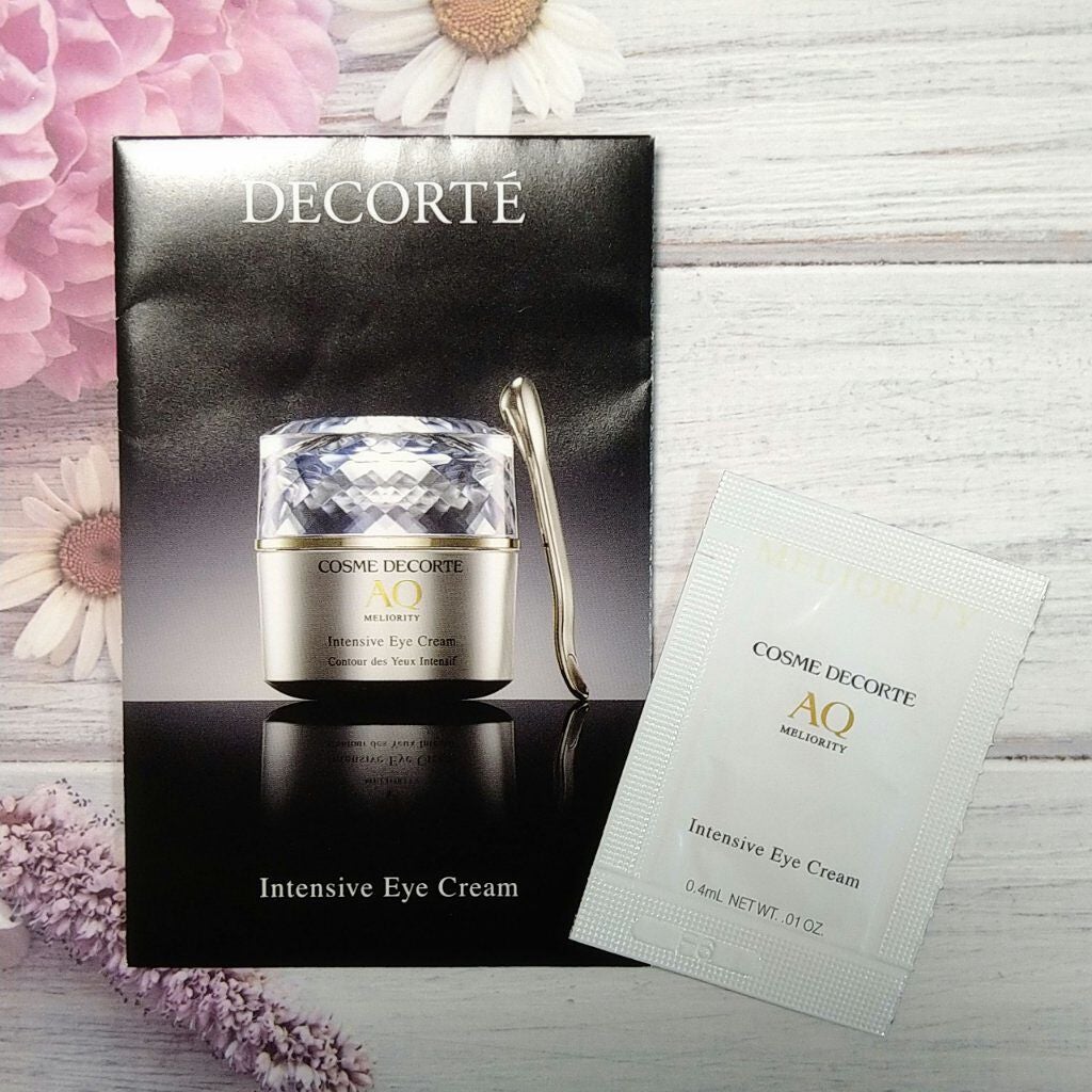 AQ ミリオリティ インテンシブ アイクリーム n/DECORTÉ/アイケア・アイクリームを使ったクチコミ(1枚目)